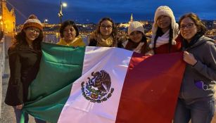 Las cuatro jóvenes brillaron en su participación en Hungría