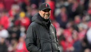 Jürgen Klopp en un partido del Liverpool