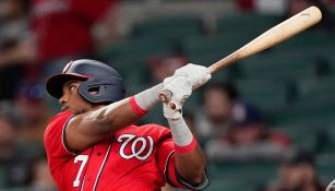 MLB: Maikel Franco impulsó cinco carreras en paliza de Washington sobre Atlanta