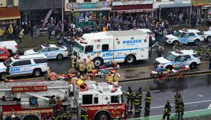 Tiroteo en una estación de metro en Brooklyn, Nueva York