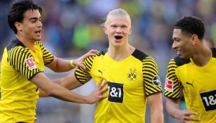 Jugadores del Dortmund celebran