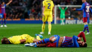 Ferran torres tras una falta en el juego vs Cádiz 