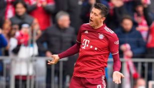 Lewandowski en un partido de Bayern Munich