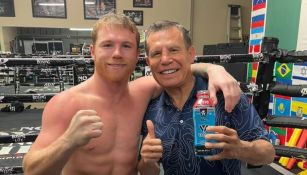 Canelo con Julio César Chávez