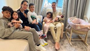 La familia de Georgina Rodríguez y Cristiano Ronaldo
