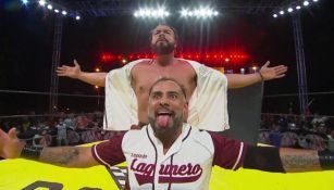 Andrade y Dr. Wagner Jr. en Triplemanía XXX