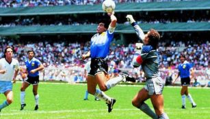 Maradona durante el mundial de México 86