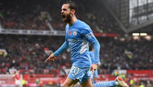 Bernardo Silva con el Manchester City