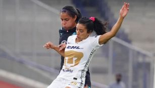 Diana Rodríguez y Marlyn Campa en el Pumas vs Chivas