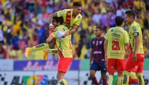 Atlético Morelia celebrando su pase a la Gran Final 