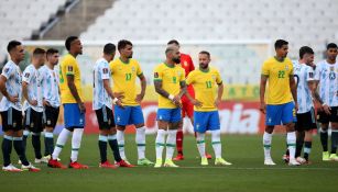 Partido de brasil vs Argentina suspendido