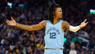 Ja Morant en acción con Memphis Grizzlies