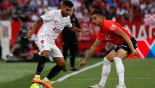 Sevilla vs Mallorca en acción 