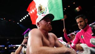 Saúl 'Canelo' Álvarez después de la pelea ante Bivol