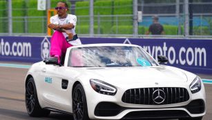 Lewis Hamilton en el GP Miami