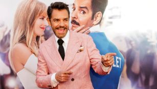 Eugenio Derbez en la alfombra roja de su nueva película