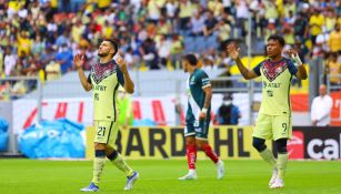 Henry Martín , durante el partido de vuelta de los Cuartos de Final ante Puebla