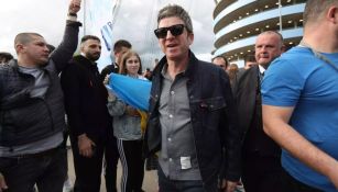 Noel Gallagher en la celebración de los Citizens