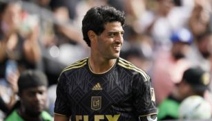 Carlos Vela en un partido del LAFC