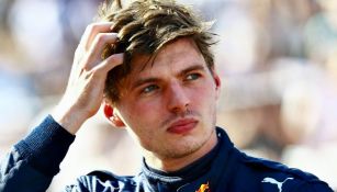 Max Verstappen reacciona durante Gran Premio