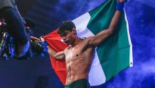 Daniel Zellhuber previo a subirse al octágono de la UFC