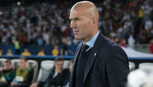 Zidane en su etapa dirigiendo al Real Madrid