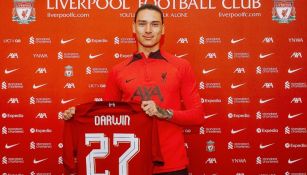 Darwin Núñez fue presentado con el Liverpool