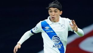 Omar Fernández en partido con Puebla