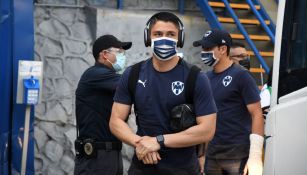 Hugo González, arquero de los Rayados de Monterrey