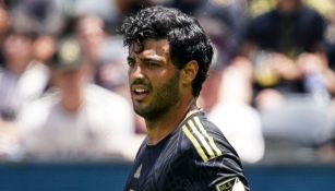 Carlos Vela durante un partido del LAFC