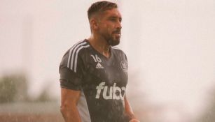 Héctor Herrera entrenó bajo la tormenta con el Dynamo