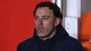 Gabriel Milito durante un partido de Argentinos Juniors