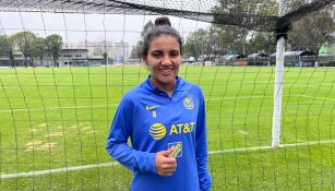 Casandra Cuevas, jugadora del América