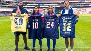 América Femenil recibió a Houston Texans