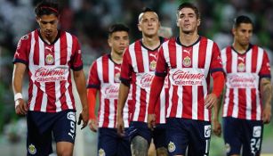 Jugadores de Chivas reaccionan al empate ante Santos