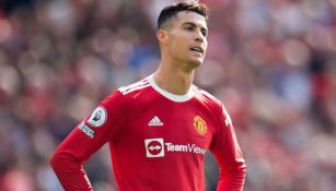 Cristiano Ronaldo en lamento con Manchester United