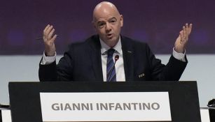 Gianni Infantino, durante un evento de FIFA