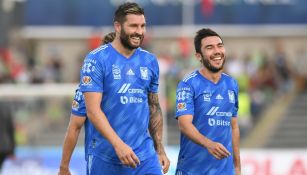 Gignac celebrando su gol vs Juárez