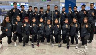 Equipo de taekwondo partiendo a Sofía, Bulgaria