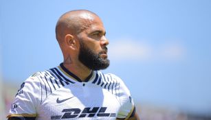 Dani Alves en el juego vs Rayados