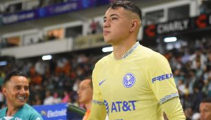 Emilio Lara previo a un partido de America