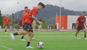 Jordan Carrillo: Ya entrenó con Sportng de Gijón