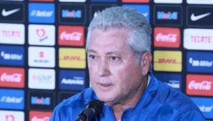 El técnico de Rayados en Conferencia de Prensa