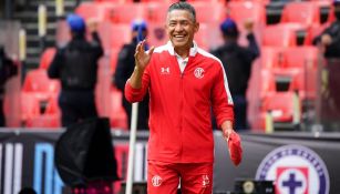 Nacho Ambriz, entrenador de los Diablos Rojos del Toluca