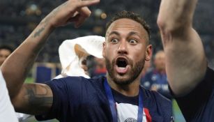 Neymar mostró su disgusto