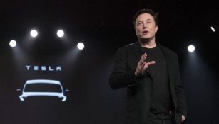 Musk en un evento de Tesla