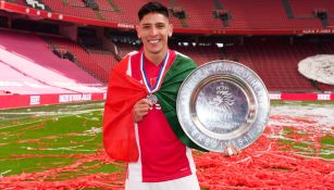 Edson Álvarez tras ganar la liga con Ajax
