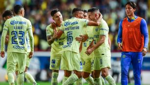 América en festejo de gol