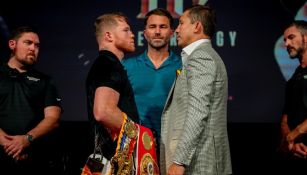 Canelo Álvarez frente a Gennady Golovkin