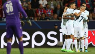Inter venció al Viktoria en Champions League